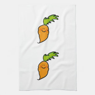 schattige wortel theedoek