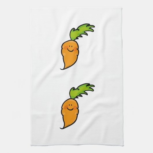 schattige wortel theedoek (Verticaal)