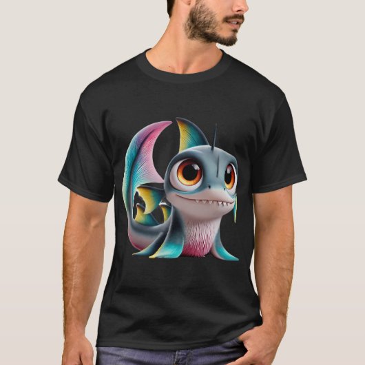 Schattige Xenacanthus T-shirt (Voorkant)