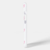 Schattige "XOXO" Hartjes Valentijnsdag Case-Mate iPhone Case (Achterkant / Links)