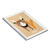 Schattige Yak | Persoonlijk Kinderdagboek met Lett Notitieboek (Rechterzijde)