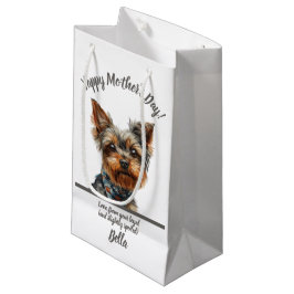Schattige Yappy Yorkie Moederdag Klein Cadeauzakje
