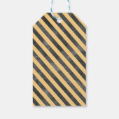 Schattige Yellow Boys Construction Dirty 3rdy Verj Cadeaulabel (Achterkant)