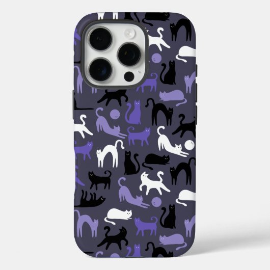 Schattige Yoga Schattigee Kattenhoudingen Case-Mate iPhone Case (Achterkant)