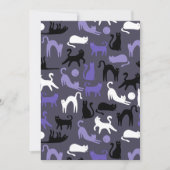 Schattige Yoga Schattigee Kattenhoudingen Feestdagenkaart (Voorkant)