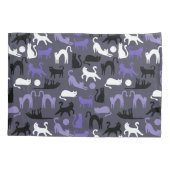 Schattige Yoga Schattigee Kattenhoudingen Kussensloop (Achterkant)