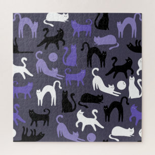 Schattige Yoga Schattigee Kattenhoudingen Legpuzzel