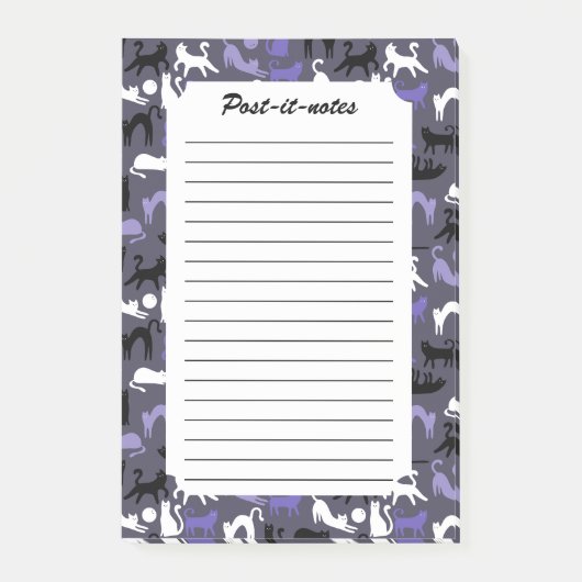 Schattige Yoga Schattigee Kattenhoudingen Post-it® Notes (Voorkant)