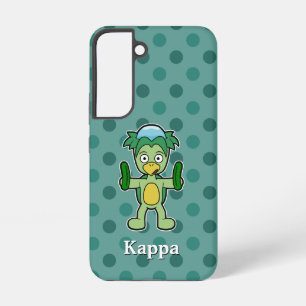 Schattige Yokai Kappa met Komkommers Samsung Galaxy Hoesje
