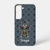 Schattige Yokai Karasu Tengu | Japanse folklore Samsung Galaxy Hoesje (Achterkant)