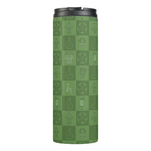 Schattige Yokai Karasu Tengu | Japanse folklore Thermosbeker (Achterkant)