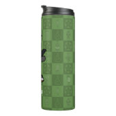 Schattige Yokai Karasu Tengu | Japanse folklore Thermosbeker (Geroteerd rechts)