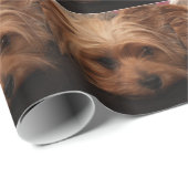 Schattige Yorkie inpakpapier (Rol Hoek)