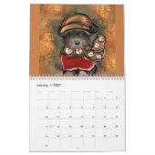 Schattige Yorkie-kalender Kalender (Jan 2027)