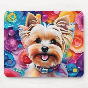Schattige Yorkie Mousepad Muismat