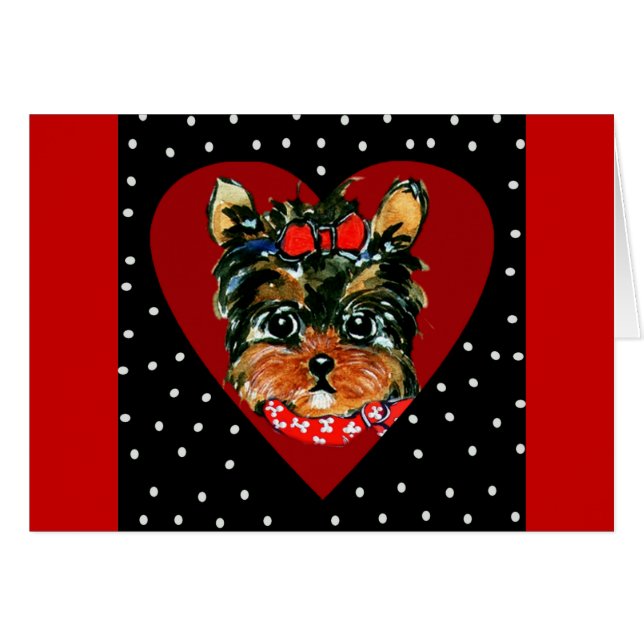 Schattige Yorkie Poo (Voorkant Horizontaal)