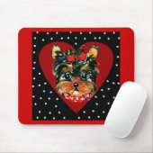 Schattige Yorkie Poo Muismat (Met muis)