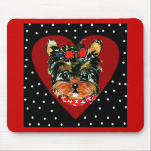 Schattige Yorkie Poo Muismat