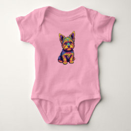 Schattige Yorkie Romper