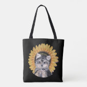 Schattige Yorkshire Terrier hond Tote Bag (Achterkant)