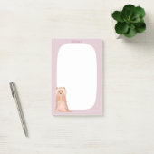 Schattige Yorkshire Terrier Verjaardag Post-it® Notes (Kantoor)