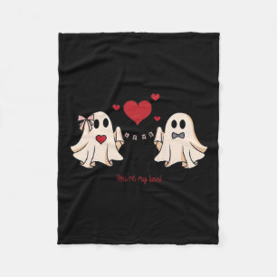 Schattige You're My Boo Ghost Schattige Spooky Val Fleece Deken