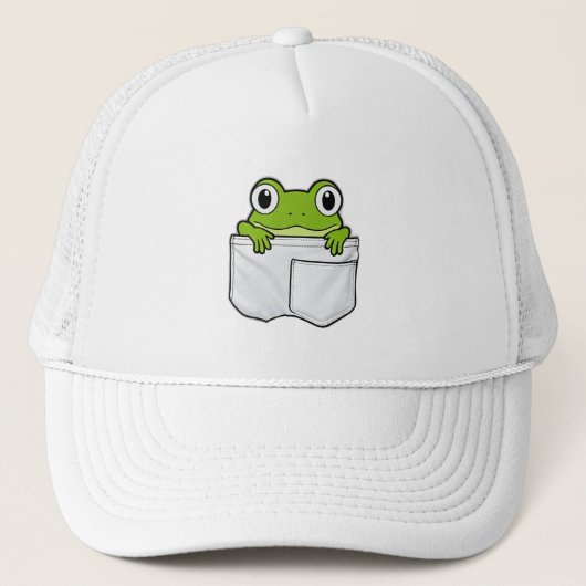 Schattige zakkikker trucker pet (Voorkant)