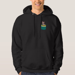Schattige Zakrat Knaagdier Huisdier Eigenaar Dier Hoodie