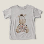 Schattige zebra dier (Design voorkant)