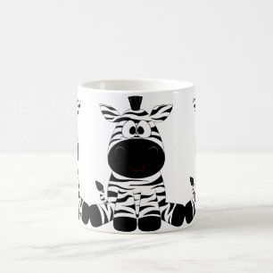 Schattige Zebra Mok