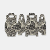 Schattige Zebrapatroon Bedankdoosjes (Uitgevouwen)