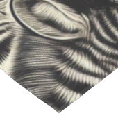 Schattige  Zebrapatroon Tafelkleed (Gekanteld)