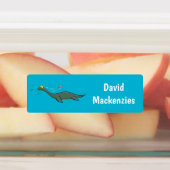 Schattige zee Monster Plesiosaurus cartoon geperso Labels (Aangebracht)