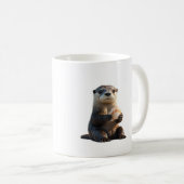 Schattige Zee Otter Coffee Mok (Voorkant rechts)