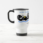 Schattige Zee OTTER - Dierenactivist - Wildlife Reisbeker (Links)