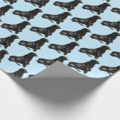 Schattige Zeeen leeuw inpakpapier roll (Hoek)