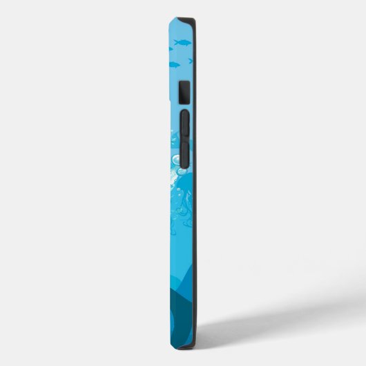 schattige zeeen schildpaddenstoelen Case-Mate iPhone case (Achterkant / Links)