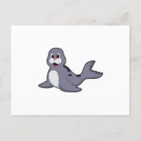 Schattige zeehond