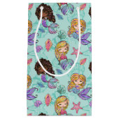 schattige zeemeerminpartij klein cadeauzakje (Voorkant)