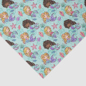 schattige zeemeerminpartij tissuepapier (Detail)