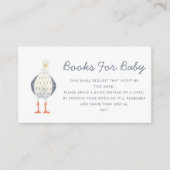 Schattige zeemeeuw nautisch Baby shower Informatiekaartje (Voorkant)