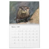 Schattige Zeeotters 2027 Kalender (Feb 2027)