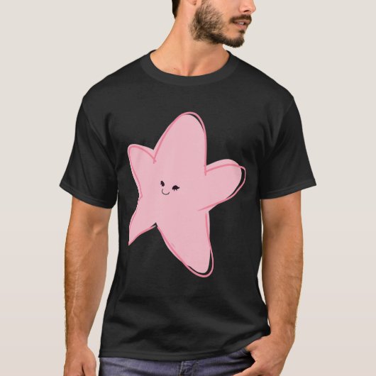 Schattige zeester t-shirt (Voorkant)