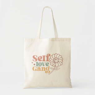Schattige Zelf Liefde Boho Canvas tas