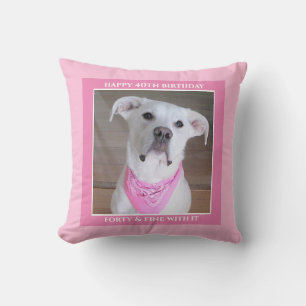 Schattige Zelfverzekerde Hond Met Zielige Ogen Vee Kussen