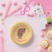 Schattige zingen Capybara gepersonaliseerde verjaa Papieren Kommen (Feest)