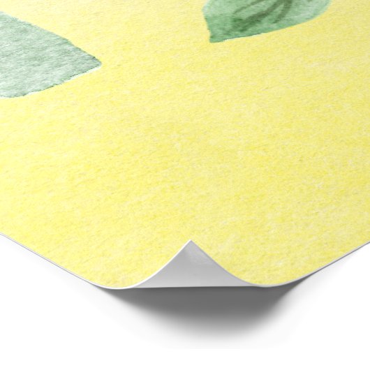 Schattige zittende panda poster (Hoek)