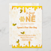 Schattige Zo lief om 1e verjaardag bij te zijn Kaart (Voorkant / Achterkant)