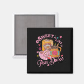 Schattige Zoet Zoals Pan Dulce Spaans Mexicaans Br Magneet (Voorkant / Achterkant)