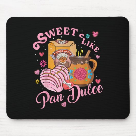 Schattige Zoet Zoals Pan Dulce Spaans Mexicaans Br Muismat (Voorkant)